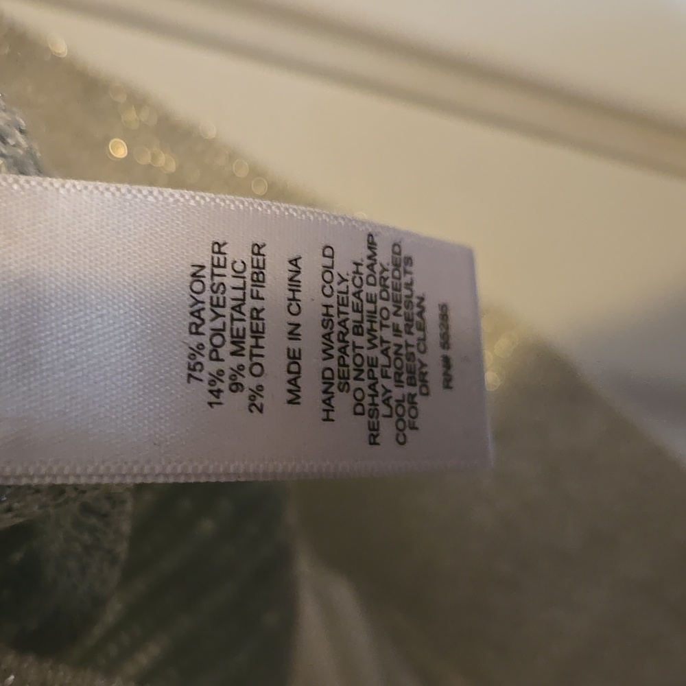 Express Metallic Top, L - Picture 3 of 3